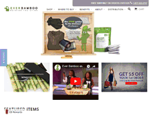 Tablet Screenshot of everbamboo.com